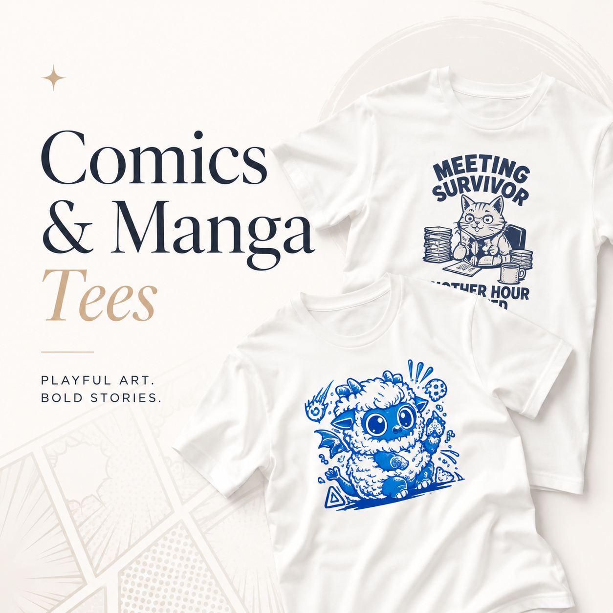 Comics & Manga Tees